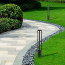 10W(1000Lm) LED surface mounted garden light, 80cm, V-TAC, IP65, black, cold white light 6400K