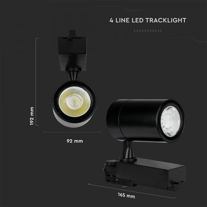 35W(3450Lm) LED-ljusramp, IP20, V-TAC, neutralvit 4500K