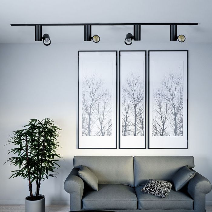 Светодиодный трековый светильник 30 Вт (2700 лм), гарантия 5 лет, IP20, V-TAC, холодный белый 6000K