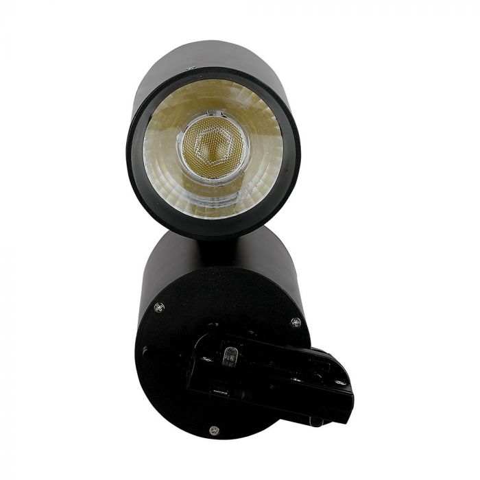 Светодиодный трековый светильник 30 Вт (2700 лм), гарантия 5 лет, IP20, V-TAC, холодный белый 6000K