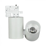 15W(1350Lm) LED sliežu prožektors 3 fāžu, IP20, V-TAC, silti balta gaisma 3000K