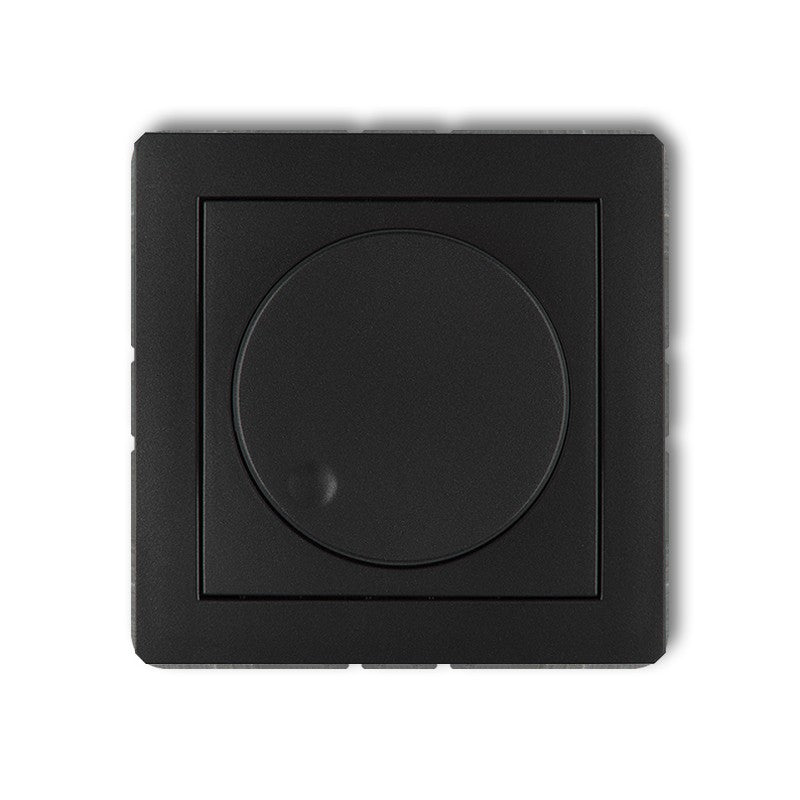 Elektroniskais apgaismojuma regulēšanas un pagriešanas mehānisms LED lampām, Deco, melns