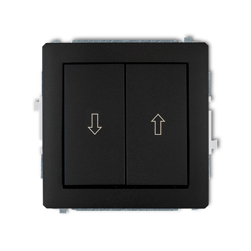 Механизм мгновенного переключения для жалюзи DECO, з/к, IP20, черный