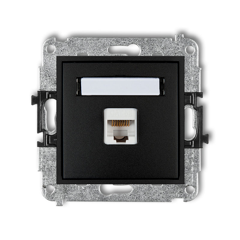 1-vietīgas datora kontaktligzdas mehānisms 1xRJ45, kat. 5e, 8-kontaktu