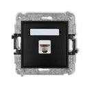 1-vietīgas datora kontaktligzdas mehānisms 1xRJ45, kat. 5e, 8-kontaktu