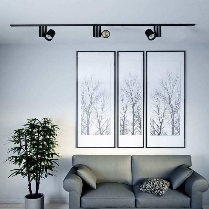 15W(1350Lm) LED track light, warranty 5 years, IP20, V-TAC, cold white light 6400K