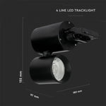 15W (1350Lm) LED valgusti, 5 aastat garantiid, IP20, V-TAC, 6400K külmvalge valgus