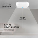 8W(560Lm) LED plafons, ovāls, balts, IP54, V-TAC, neitrāli balta gaisma 4000K