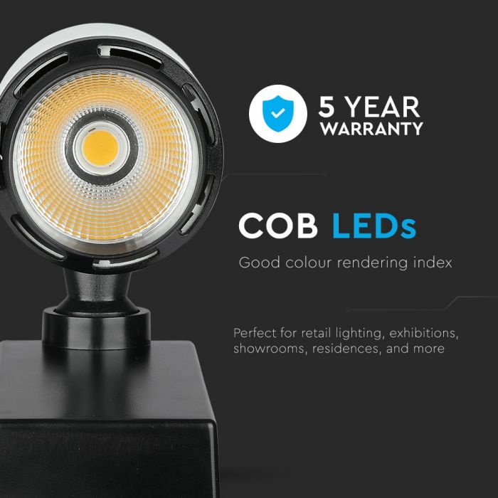 10W (800Lm) LED valgusti, IP20, V-TAC, neutraalne valge 4000K