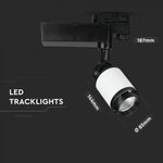 25W (2100Lm) LED valgusti, IP20, V-TAC, jaheda valge valgus 6000K