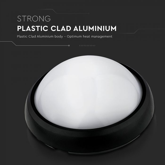 12W(840Lm) LED ceiling light, IP54, round, V-TAC, warm white light 3000K