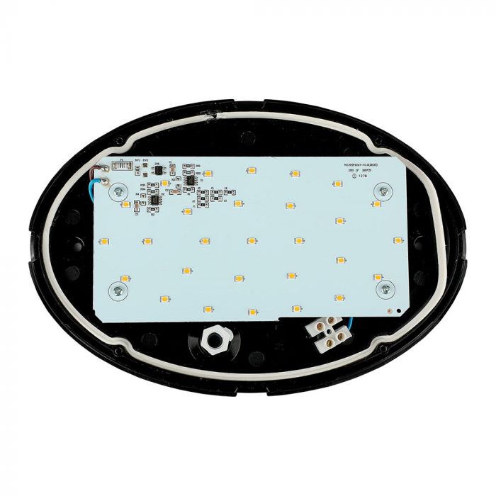 12W(840Lm) LED ceiling light, IP54, oval, V-TAC, warm white light 3000K