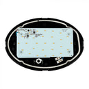 12W(840Lm) LED ceiling light, IP54, oval, V-TAC, warm white light 3000K