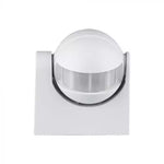 Infrasarkanais kustības sensors, regulējams laiks un LUX ( Max 300W LED),  IP44, V-TAC