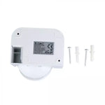 Infrasarkanais kustības sensors, regulējams laiks un LUX ( Max 300W LED),  IP44, V-TAC