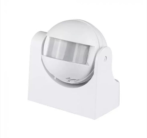 Infrasarkanais kustības sensors, regulējams laiks un LUX (līdz 300W), V-TAC