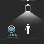50W(8000Lm) LED linjär strålkastare V-TAC Master, 120°, 5 års garanti, PRO, IP20, utan kontakt (kabelanslutning), neutralvitt ljus 4000K