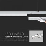 50W(8000Lm) extension for linear luminaire 1360, 90°, A++, warranty 5 years, PRO, IP20, without plug (cable connection), neutral white light 4000K