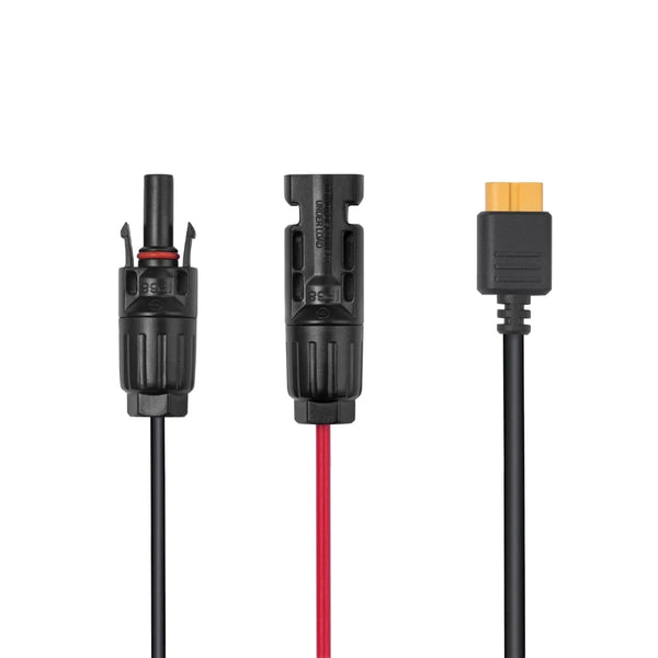 EcoFlow MC4 cable with adapter to XT60 for connection to solar panel, length 3.5m