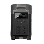 Mobil laddstation/batteri (EcoFlow DELTA PRO) batterikapacitet 3600Wh, EcoFlow