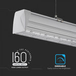 50W(8000Lm) extension for linear luminaire 1362, warranty 5 years, PRO, IP20, without plug (cable connection), neutral white light 4000K