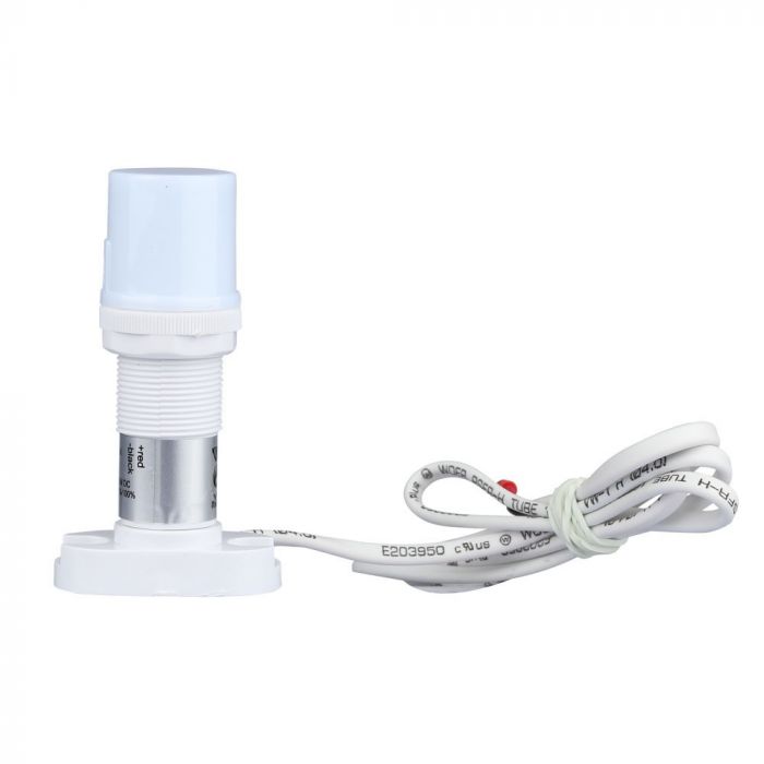 LED gaismas sensors, iebūvējams, dimmeris (krēslas sensors), regulējams, 1-10V, balts, V-TAC