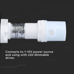 LED-valgusandur, sisseehitatud, dimmer (hämarusandur), reguleeritav, 1-10V, valge, V-TAC