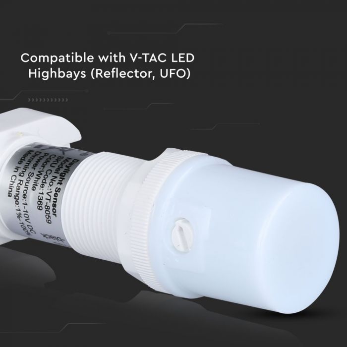 LED-valgusandur, sisseehitatud, dimmer (hämarusandur), reguleeritav, 1-10V, valge, V-TAC