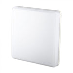 15W(1250Lm) LED plafons, IP44, kvadrāts, V-TAC, silti balta gaisma 3000K