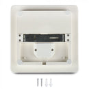 25W(2500Lm) V-TAC SAMSUNG LED plafons, kvadrāta, balts, IP44, IK08, neitrāli balta gaisma 4000K