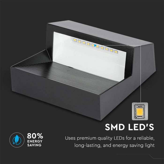 3W(210Lm) LED Stair light, square, V-TAC, IP65, warm white light 3000K