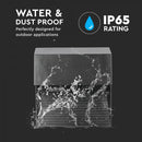 Светодиодный светильник для лестниц 3W(210Lm), квадратный, V-TAC, IP65, теплый белый свет 3000K