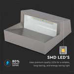 3W(210Lm) LED trepikoda, kandiline, V-TAC, IP65, neutraalne valge 4000K