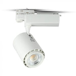 45W(3000Lm) LED COB sliežu prožektors, maināma gaismas temperatūra 2800K/4000K/6000K, dimmējams, IP20, V-TAC