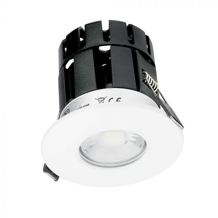10W(850Lm) LED BLUETOOTH iebūvējams Kāpņu gaismeklis, apaļš, balts, V-TAC, IP65, 2700-6500K