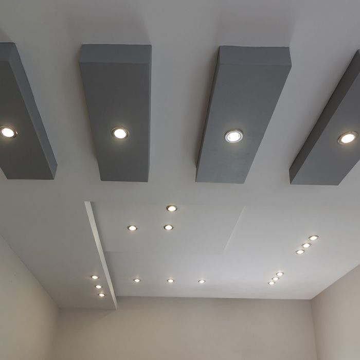 10W(850Lm) LED BLUETOOTH infälld trapphusarmatur, rund, vit, V-TAC, IP65, 2700-6500K