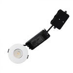 10W(850Lm) LED BLUETOOTH infälld trapphusarmatur, rund, vit, V-TAC, IP65, 2700-6500K