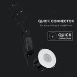 10W(850Lm) LED BLUETOOTH infälld trapphusarmatur, rund, vit, V-TAC, IP65, 2700-6500K
