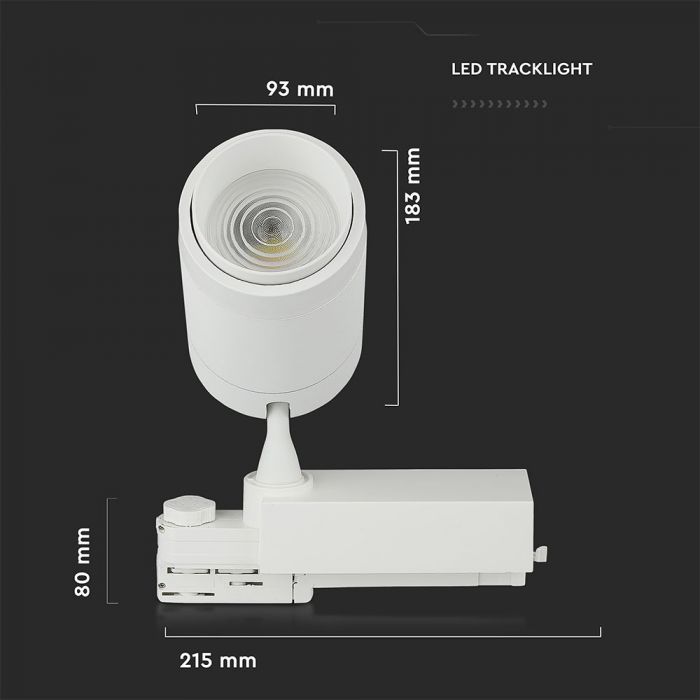 Proovimüük_35W(2350Lm) LED kohtvalgusti BLUETOOTH, reguleeritav valgustemperatuur, IP20, V-TAC