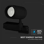 35W(2350Lm) LED track spotlight with BLUETOOTH, changeable light temperature, IP20, V-TAC