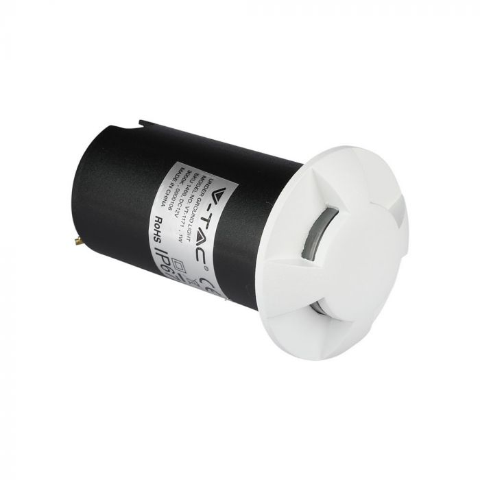 1W(10Lm) LED garden light, IP67, V-TAC, cold white light 6500K