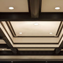 35W(2300Lm) LED griestu gaismeklis viesnīcām ar COB CREE diodi, garantija 5 gadi, IP20, CRI>95, V-TAC, neitrāli balta gaisma 4000K