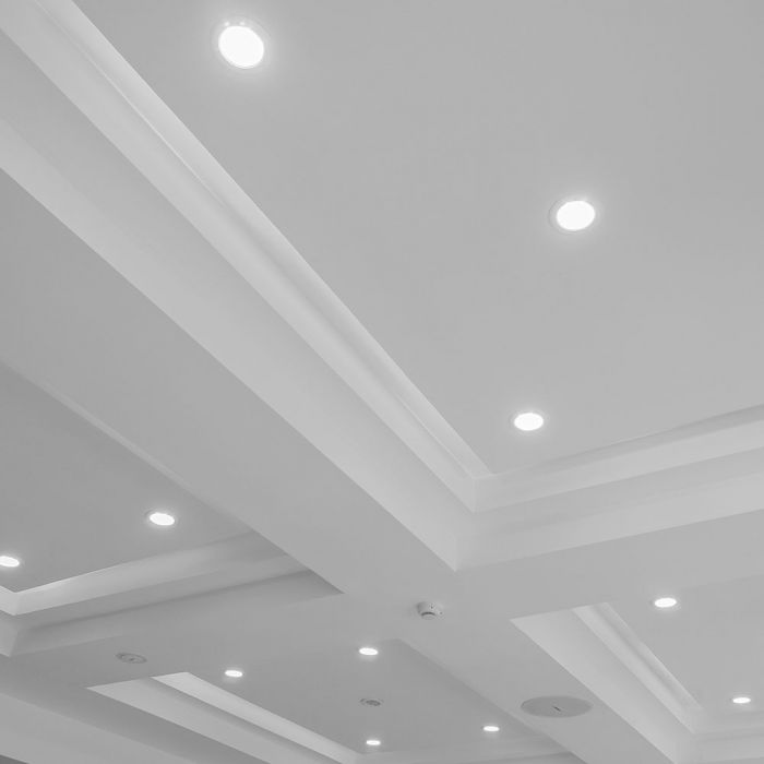 6W(400Lm) LED ceiling light for hotels with COB CREE diode, warranty 5 years, IP20, CRI&gt;95, V-TAC, neutral white light 4000K