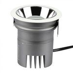 10W(650Lm) LED griestu gaismeklis viesnīcām ar COB CREE diodi, garantija 5 gadi, IP20, CRI>95, V-TAC, neitrāli balta gaisma 4000K