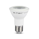 E27 7W(495Lm) LED Spuldze, PAR20, V-TAC SAMSUNG PRO, garantija 5 gadi, auksti balta gaisma 6400K