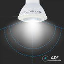 E27 7W(495Lm) LED Bulb, PAR20, V-TAC SAMSUNG PRO, warranty 5 years, cold white light 6400K