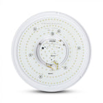 40W(2800Lm) LED V-TAC SMART WIFI Rund kupolarmatur, IP20, vit, dimbar, kompatibel med Google home och Amazon Alexa