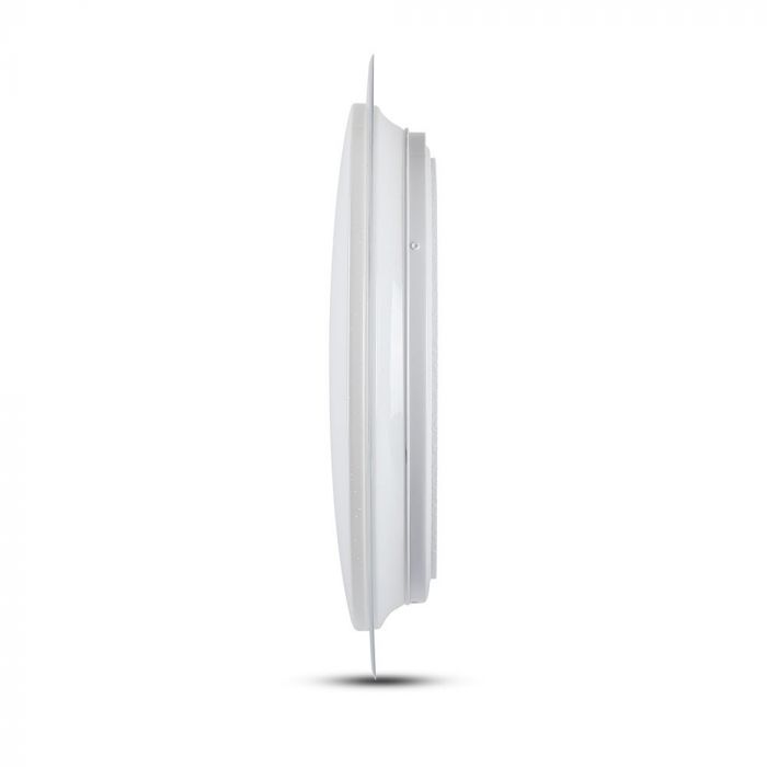 Круглый купольный светильник 60W(4200Lm) LED V-TAC SMART WIFI с пультом ДУ, IP20, белый, диммируемый, совместим с Google home и Amazon Alexa
