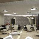 60W(4200Lm) LED V-TAC SMART WIFI apaļš kupola gaismeklis ar tālvadības pulti, IP20, balts, dimmējams, saderīgs ar Google home un Amazon Alexa