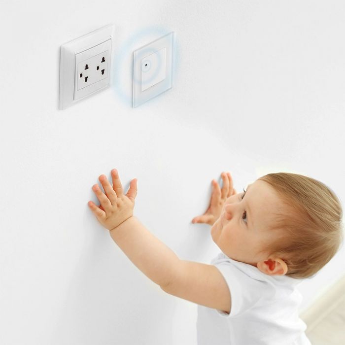 LED mikroviļņu kustības sensors, iebūvējams, balts, IP20, Max.1200W/300W LED, V-TAC